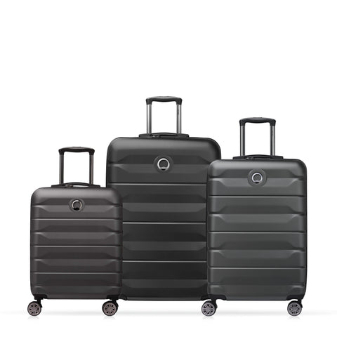 AIR ARMOUR - Set 3 Valises (L-77cm) (M-68cm) (S-Slim-57cm)