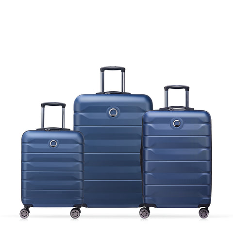 AIR ARMOUR - Set 3 Valises (L-77cm) (M-68cm) (S-Slim-57cm)