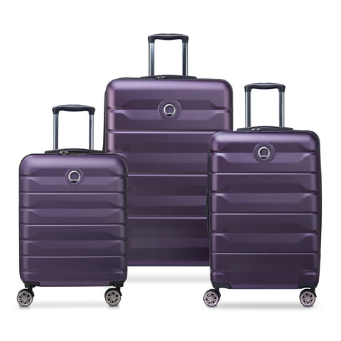 AIR ARMOUR - Set 3 Valises (L-77cm) (M-68cm) (S-Slim-57cm)