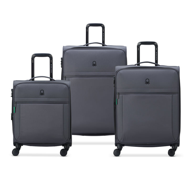 BE - Set 3 Valises Extensibles (L-76cm) (M-66cm) (S SLIM-55cm)