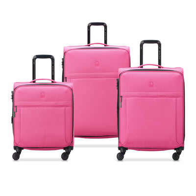 BE - Set 3 Valises Extensibles (L-76cm) (M-66cm) (S SLIM-55cm)