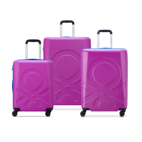 FABRICA - Set de 3 valises (L-76cm) (M-66cm) (S Slim-55cm)