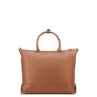 Le Cuir Grainé - Sac cabas zippé