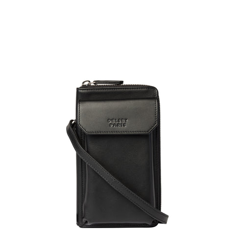 LE CUIR LISSE - SAC BANDOULIÈRE ZIP HORIZONTAL