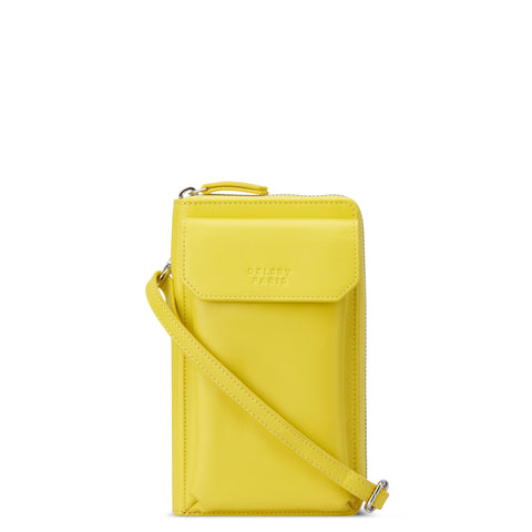 LE CUIR LISSE - SAC BANDOULIÈRE ZIP HORIZONTAL