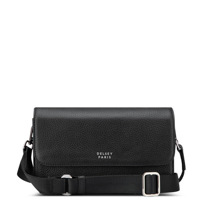 Le cuir grainé - Mini sac avec bandoulière