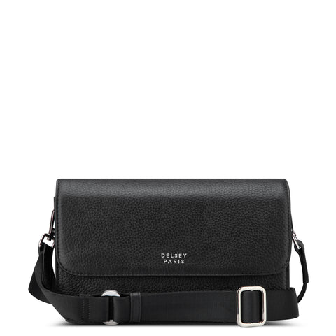 Le cuir grainé - Mini sac avec bandoulière
