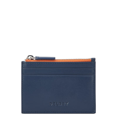 Le cuir lisse - Porte-cartes/monnaie Roland Garros