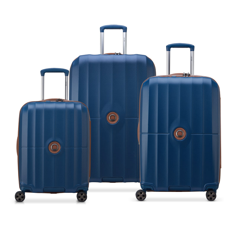 ST TROPEZ - Set 3 Valises (L-77cm) (M-67cm) (S SLIM-55cm)