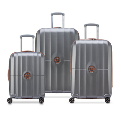 ST TROPEZ - Set 3 Valises (L-77cm) (M-67cm) (S SLIM-55cm)