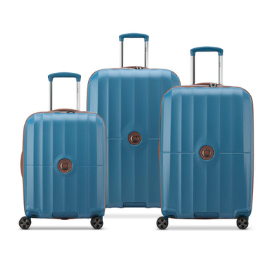 ST TROPEZ - Set 3 Valises (L-77cm) (M-67cm) (S SLIM-55cm)
