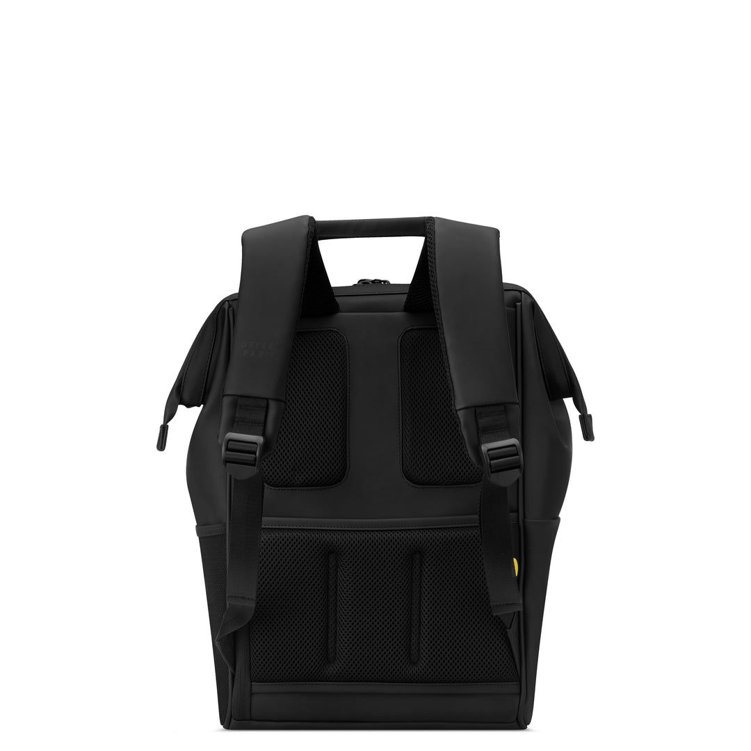 Sac à Dos DELSEY PARIS Turenne Soft 14L - Noir, Imperméable, RFID, Neuf