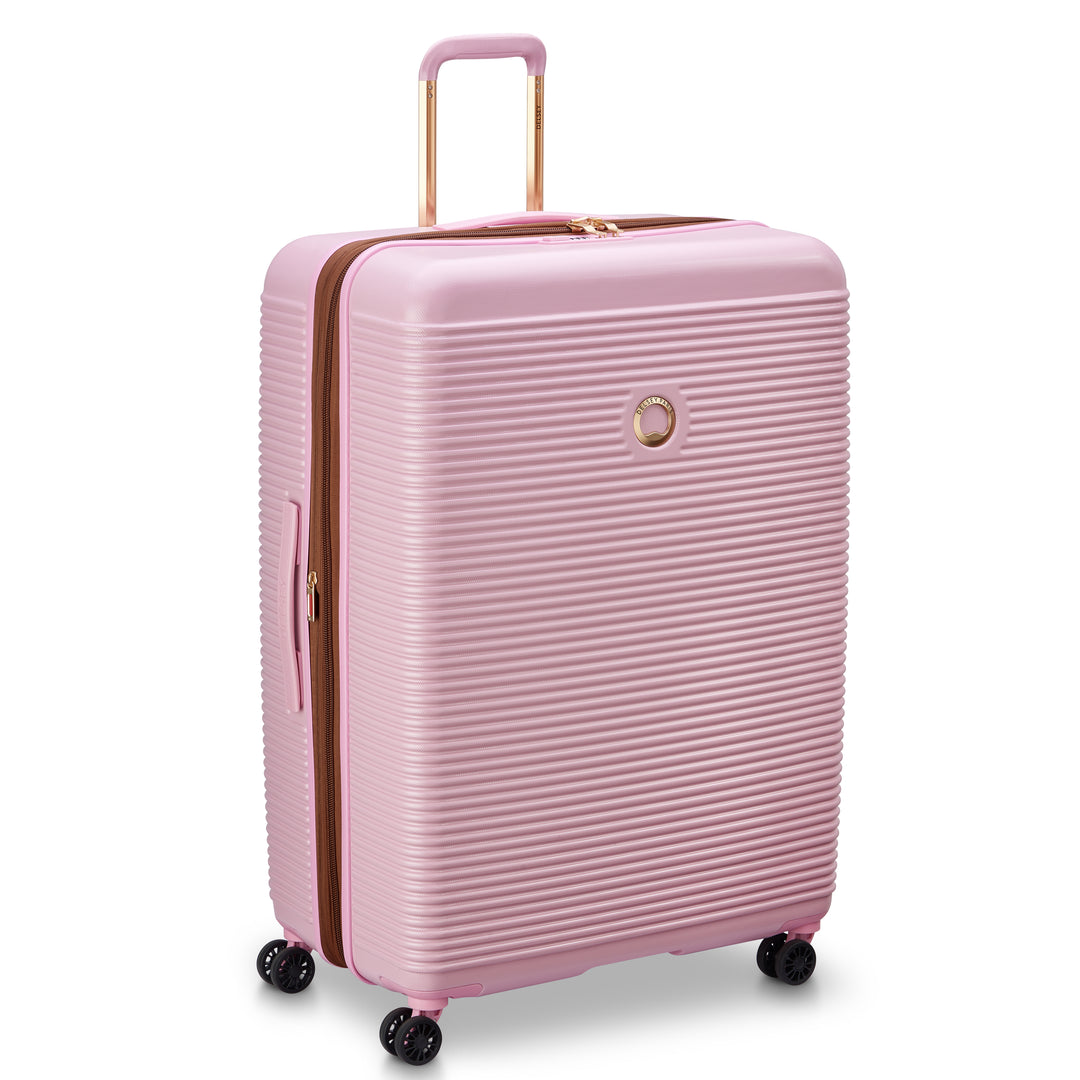 Grosse Valise Rigide Grande Valise Rose FREESTYLE XL Extensible